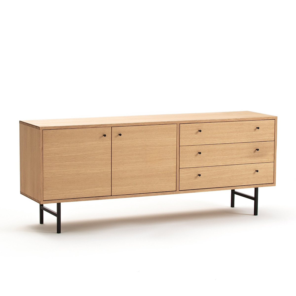 Шкаф-буфет с покрытием из дуба