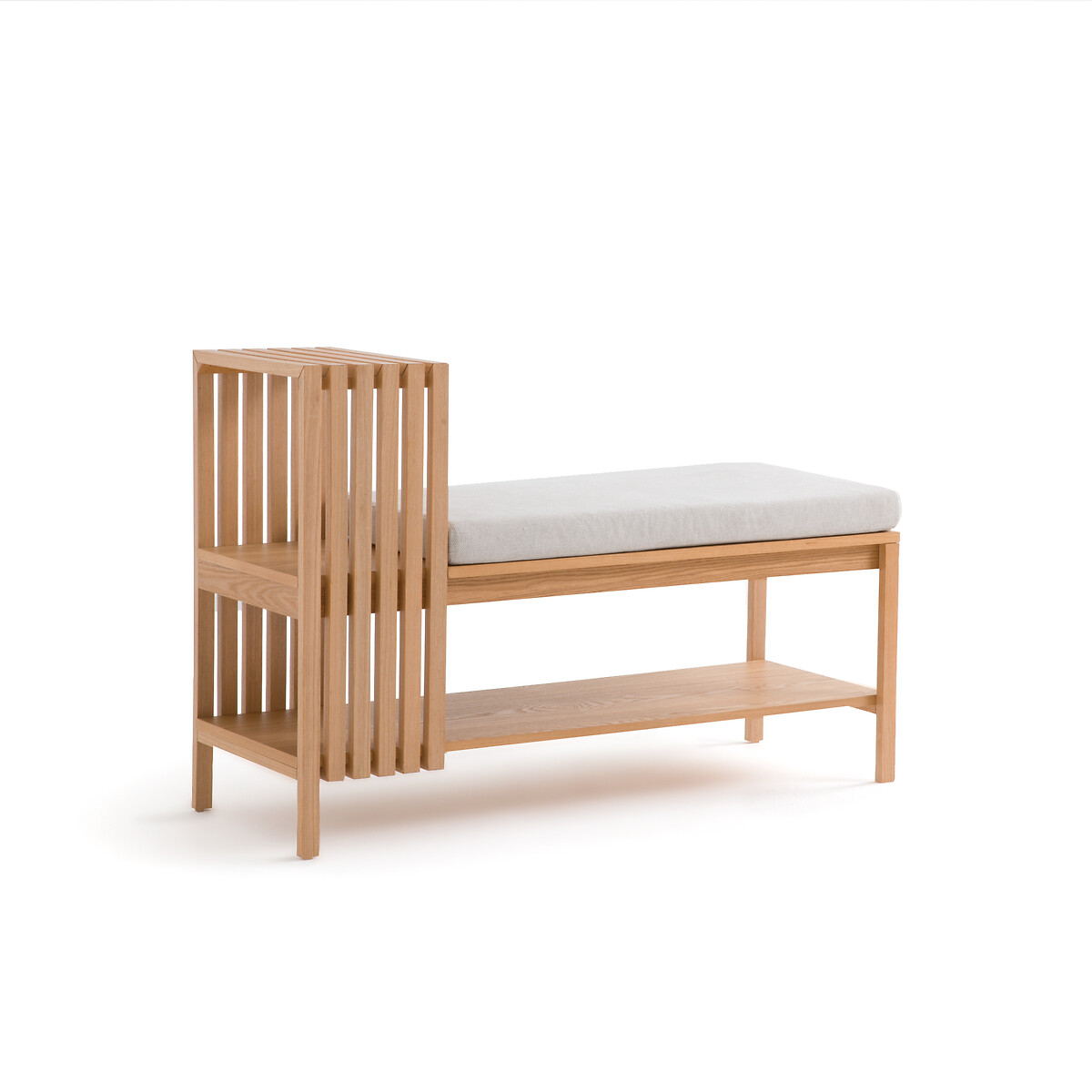 Банкетка для прихожей из ясеня