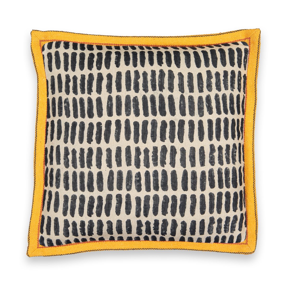 Чехол на подушку с рисунком из 100% льна