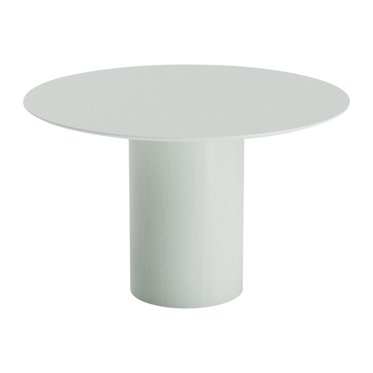 Стол обеденный круглый (белый)