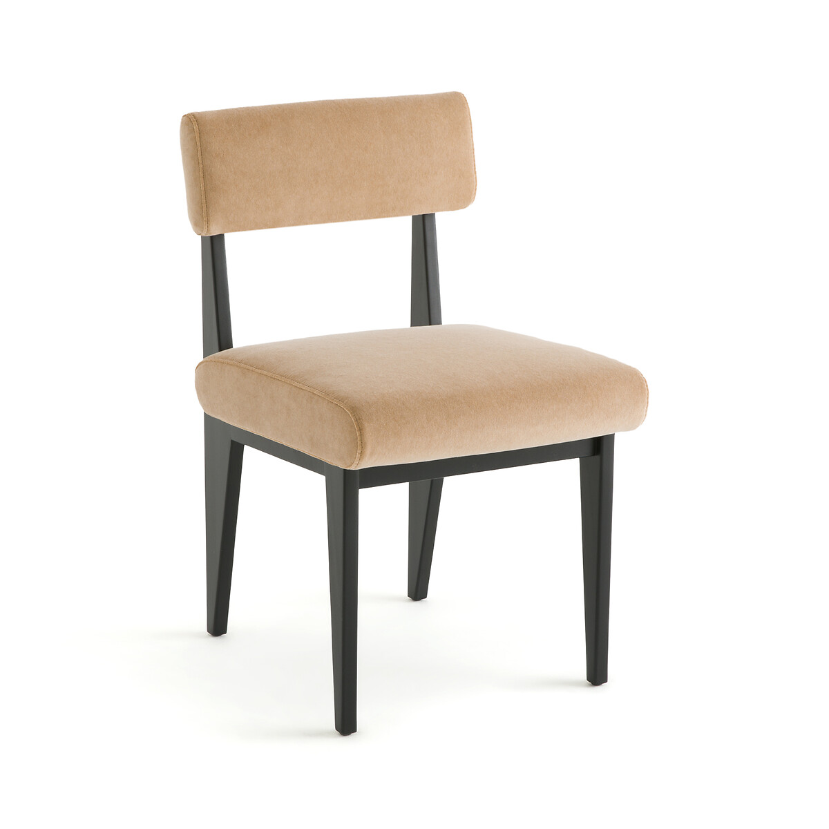 Стул из бука и бархата