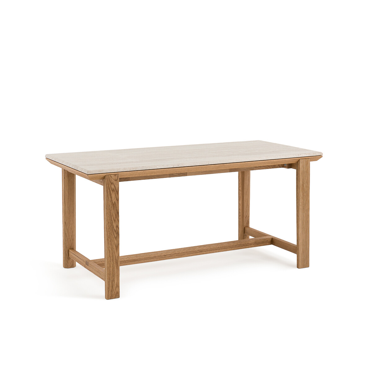 Стол обеденный из травертина