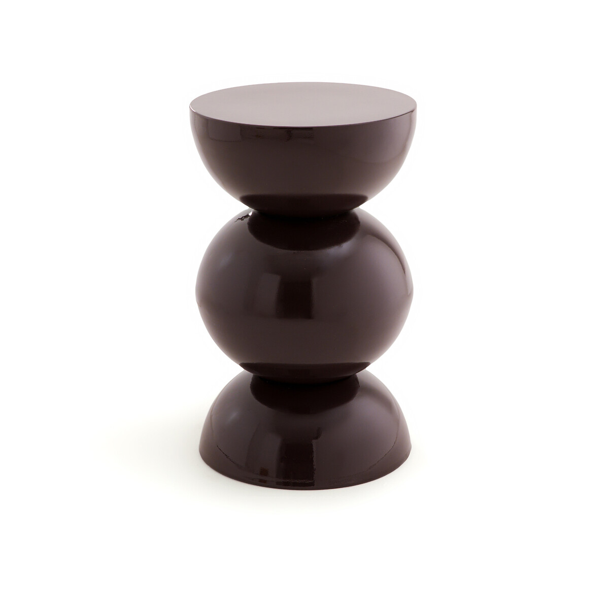 Стол диванный из металла (шоколадный)