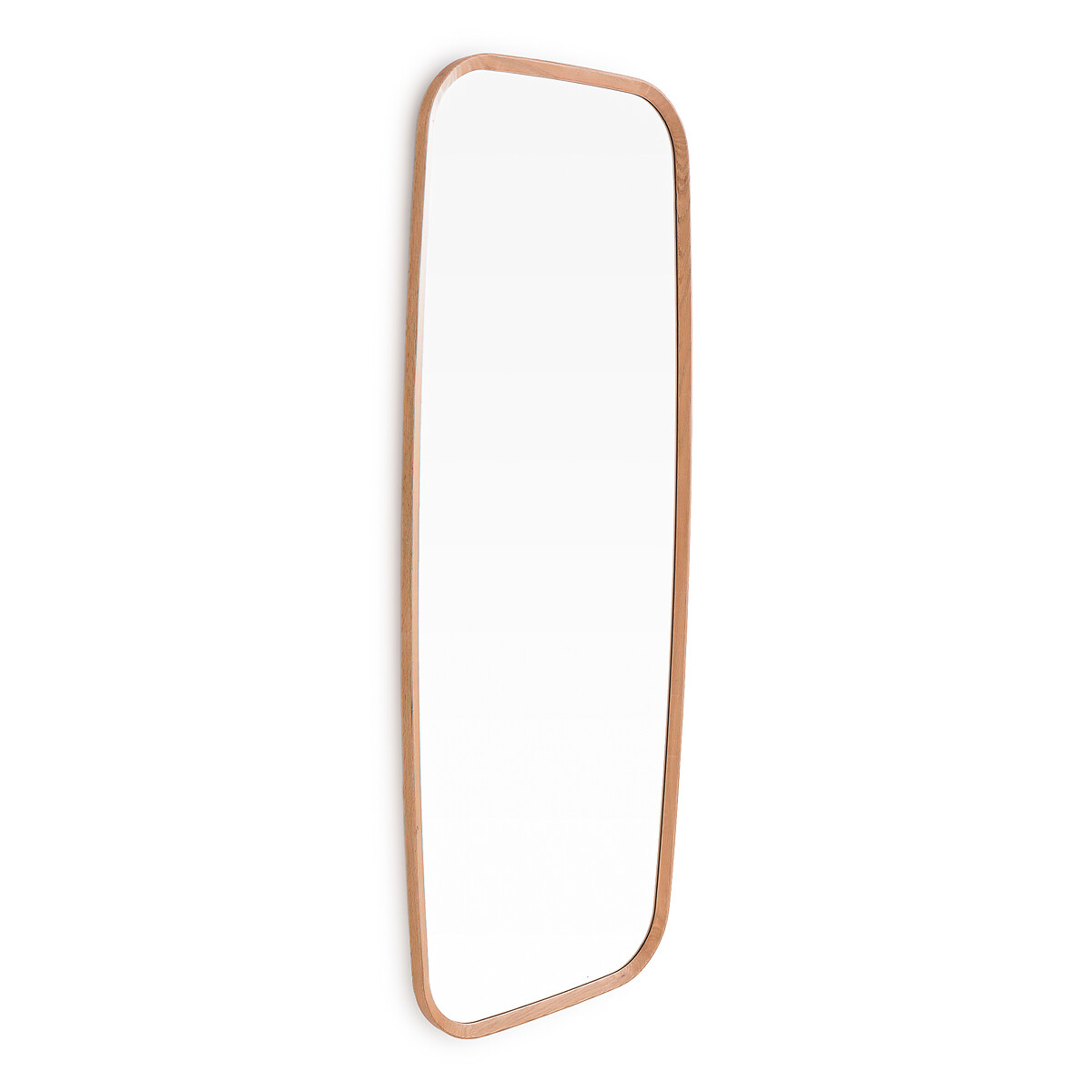 Зеркало прямоугольное из массива дуба, В180 см