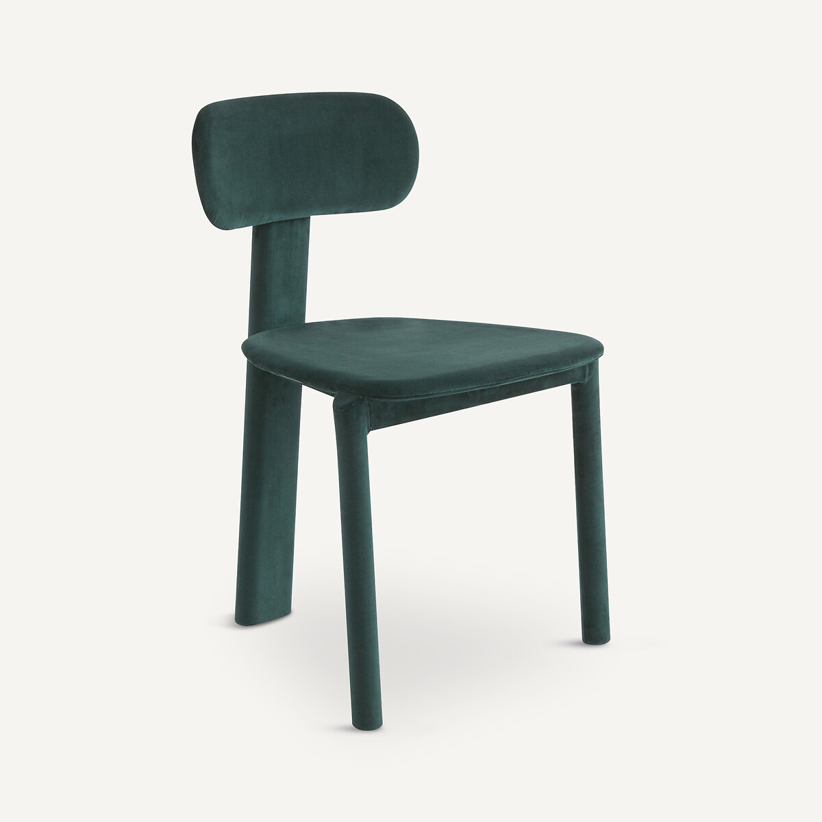 Стул с велюровой обивкой