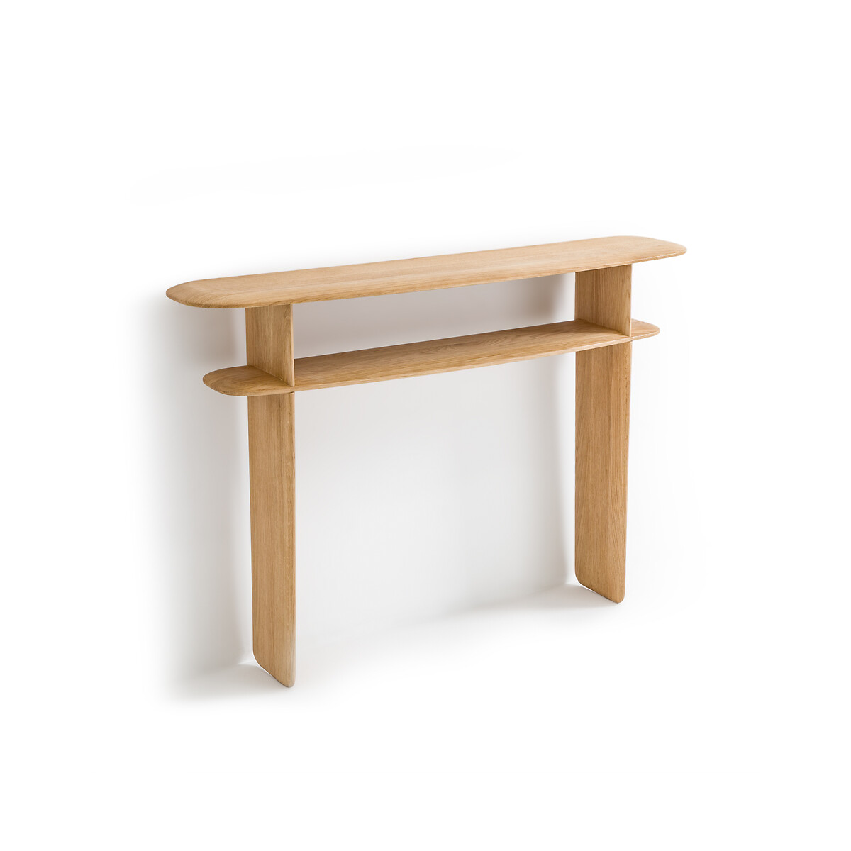 Настенная консоль из массива дуба