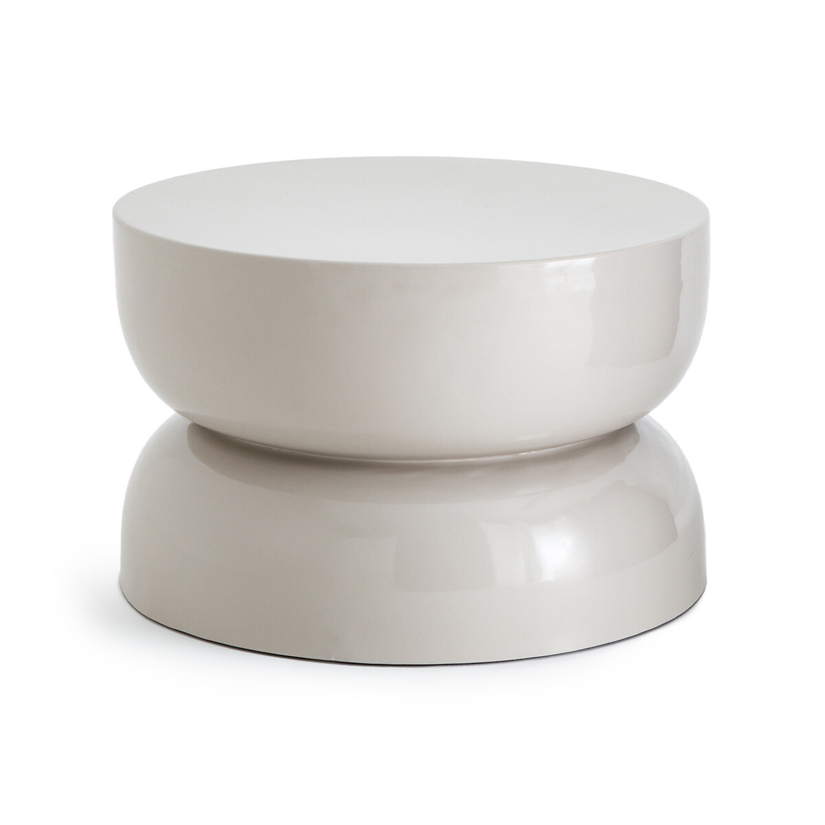 Журнальный столик из лакированного металла