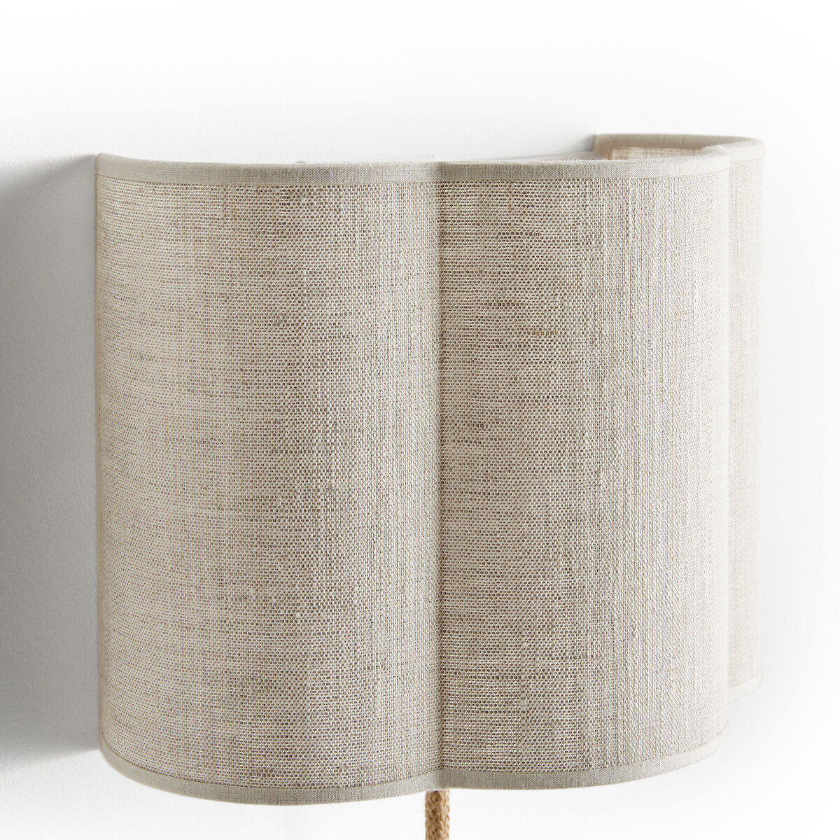 Абажур изо льна