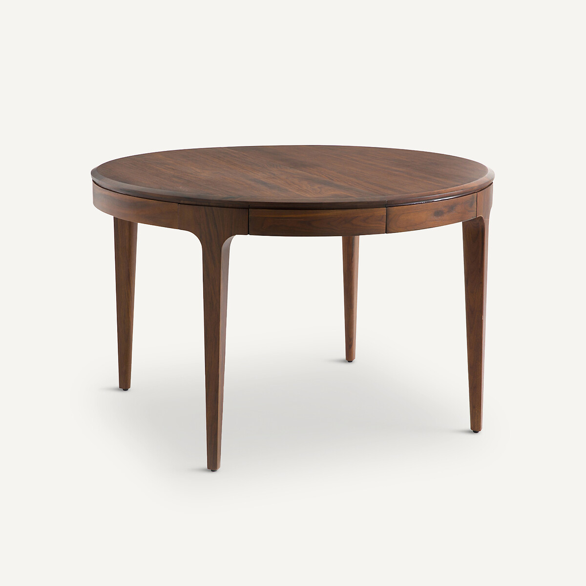 Круглый раздвижной стол из массива ореха