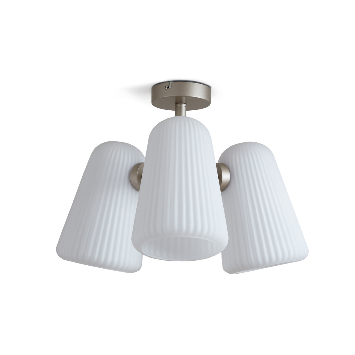 Потолочный светильник из опалина