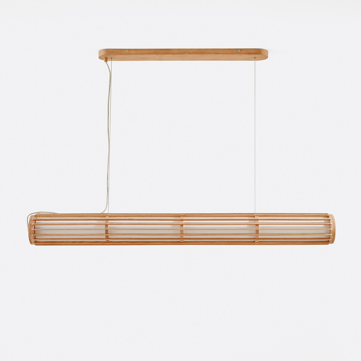 Подвесная лампа из дуба