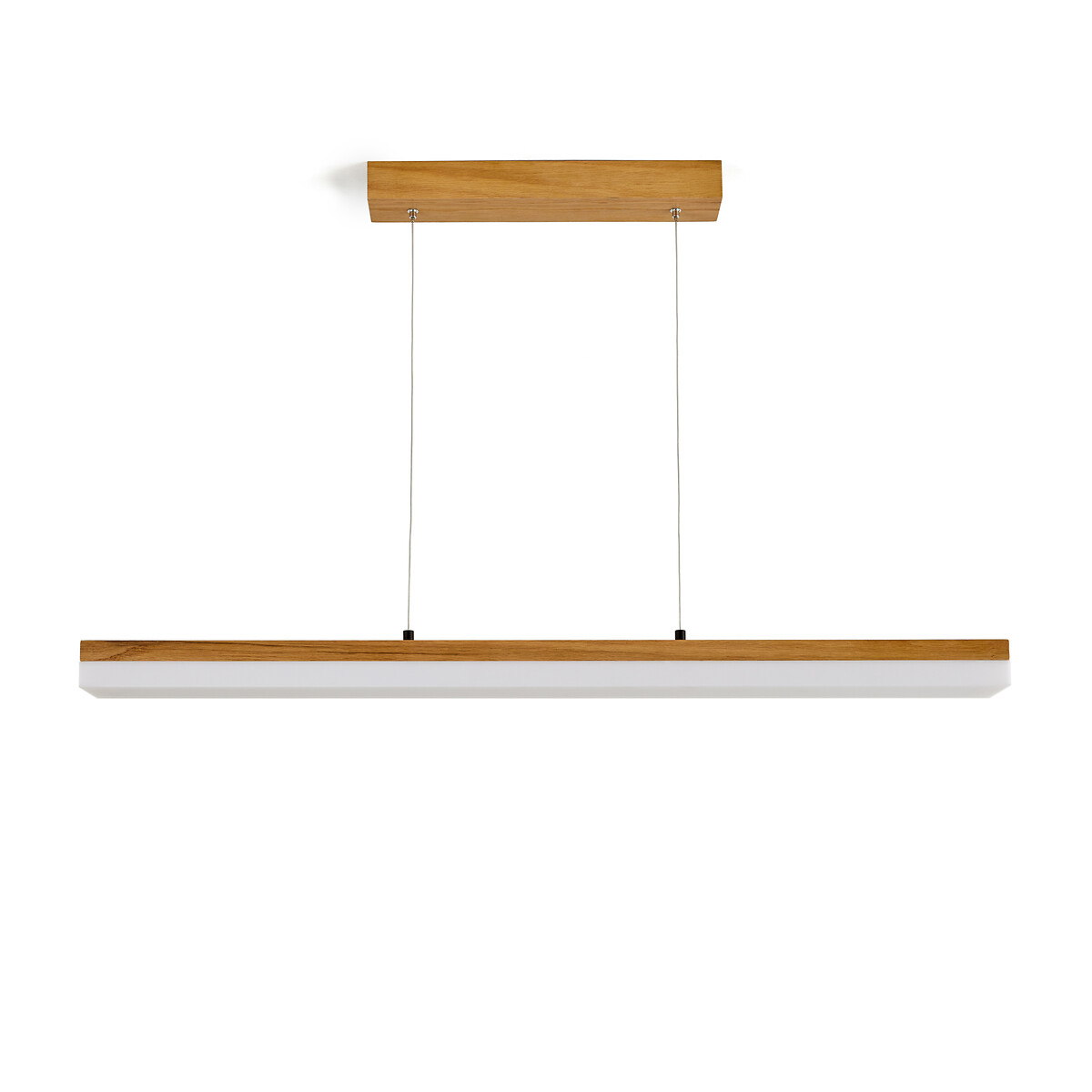 Светодиодный подвесной светильник из дуба и акрила