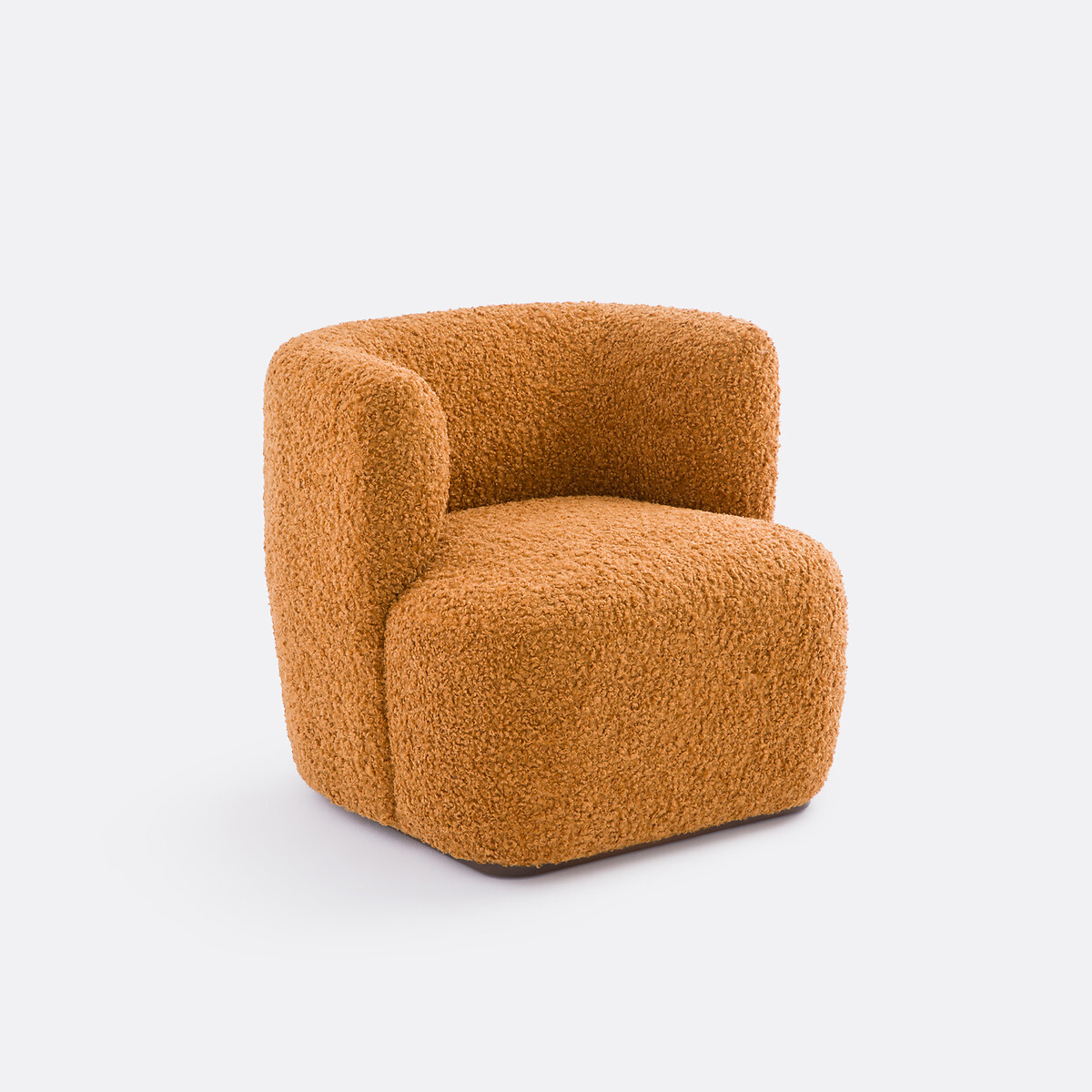 Кресло из ткани букле