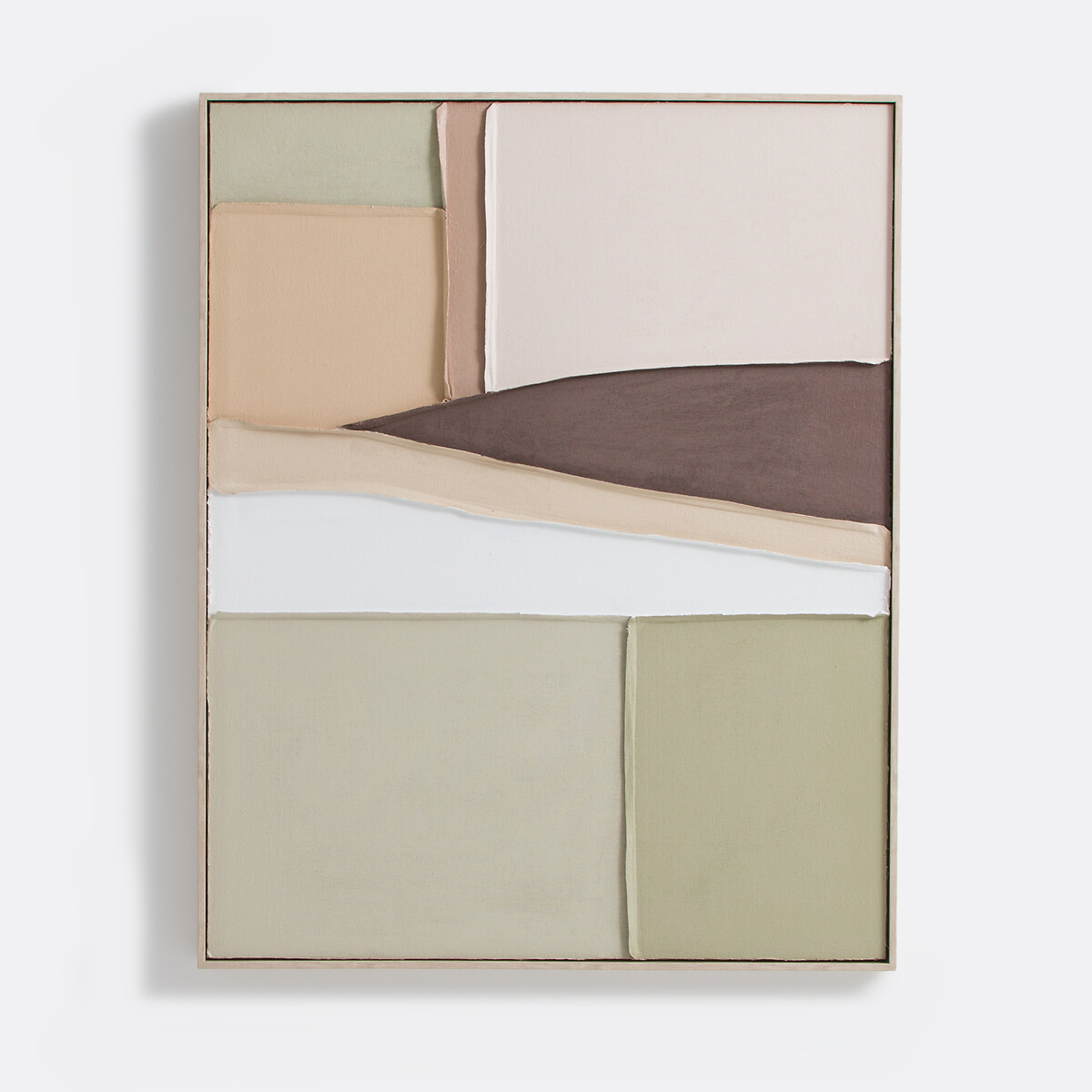 Льняная декоративная картина 100x80 см