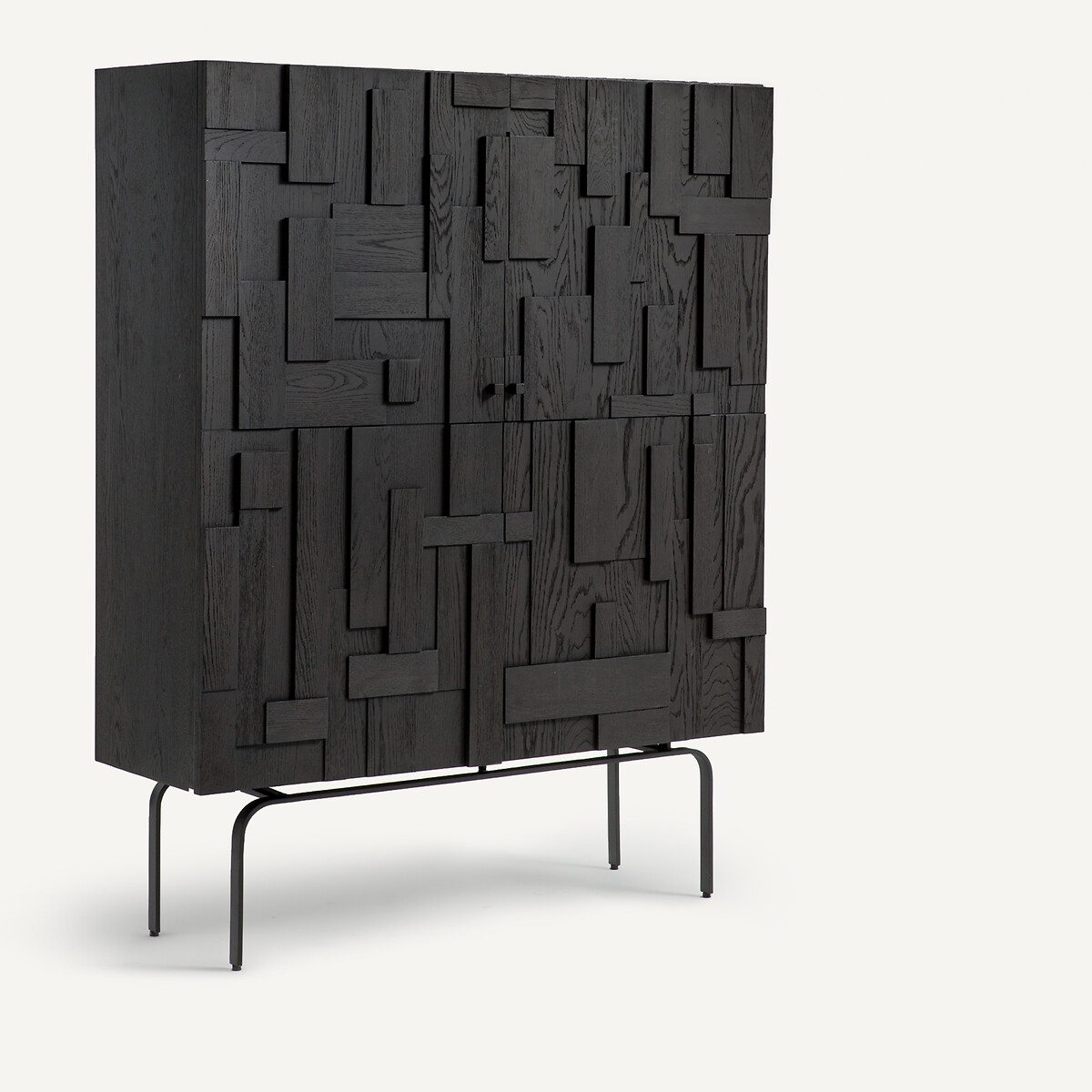 Высокий буфет из дуба