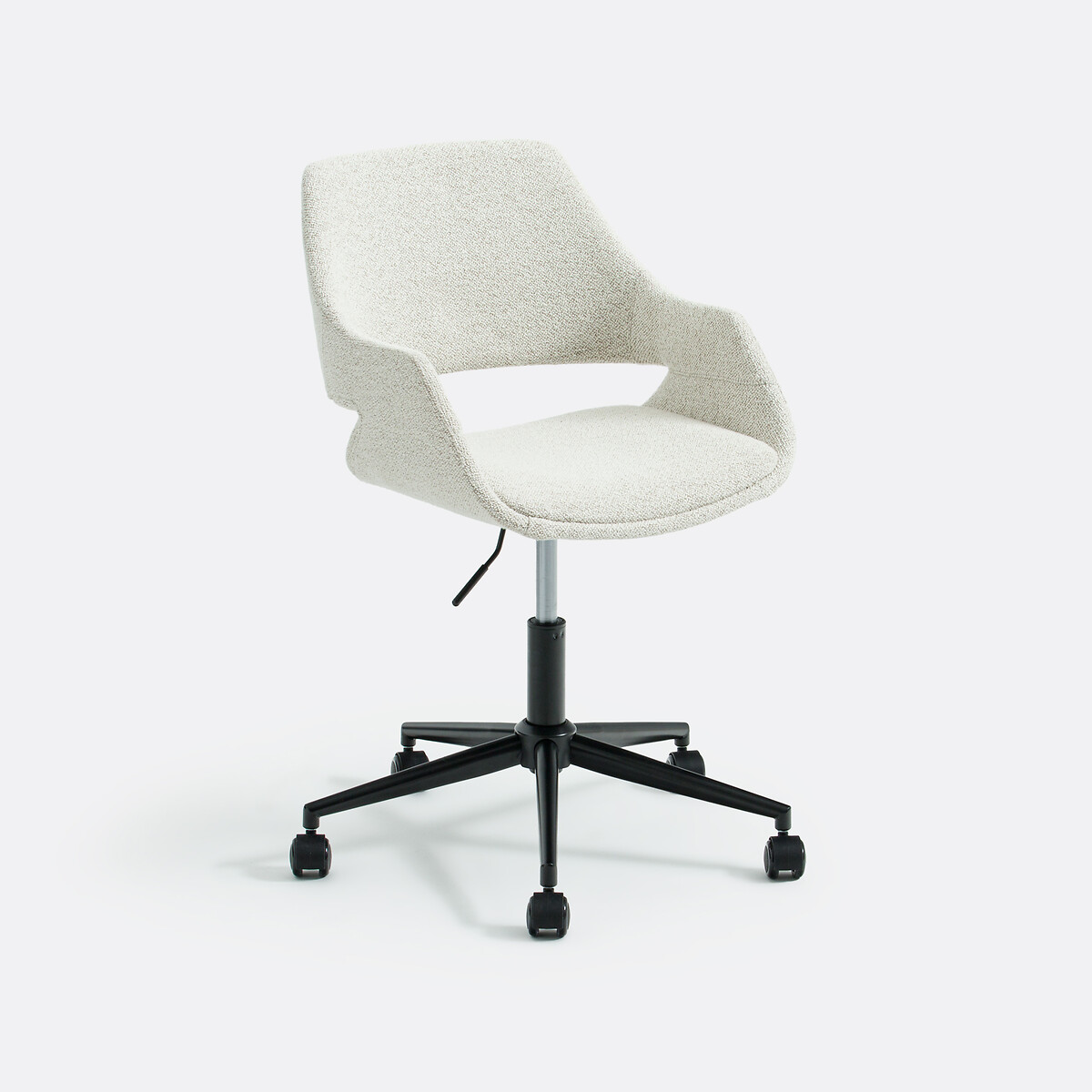 Кресло офисное вращающееся из ткани букле