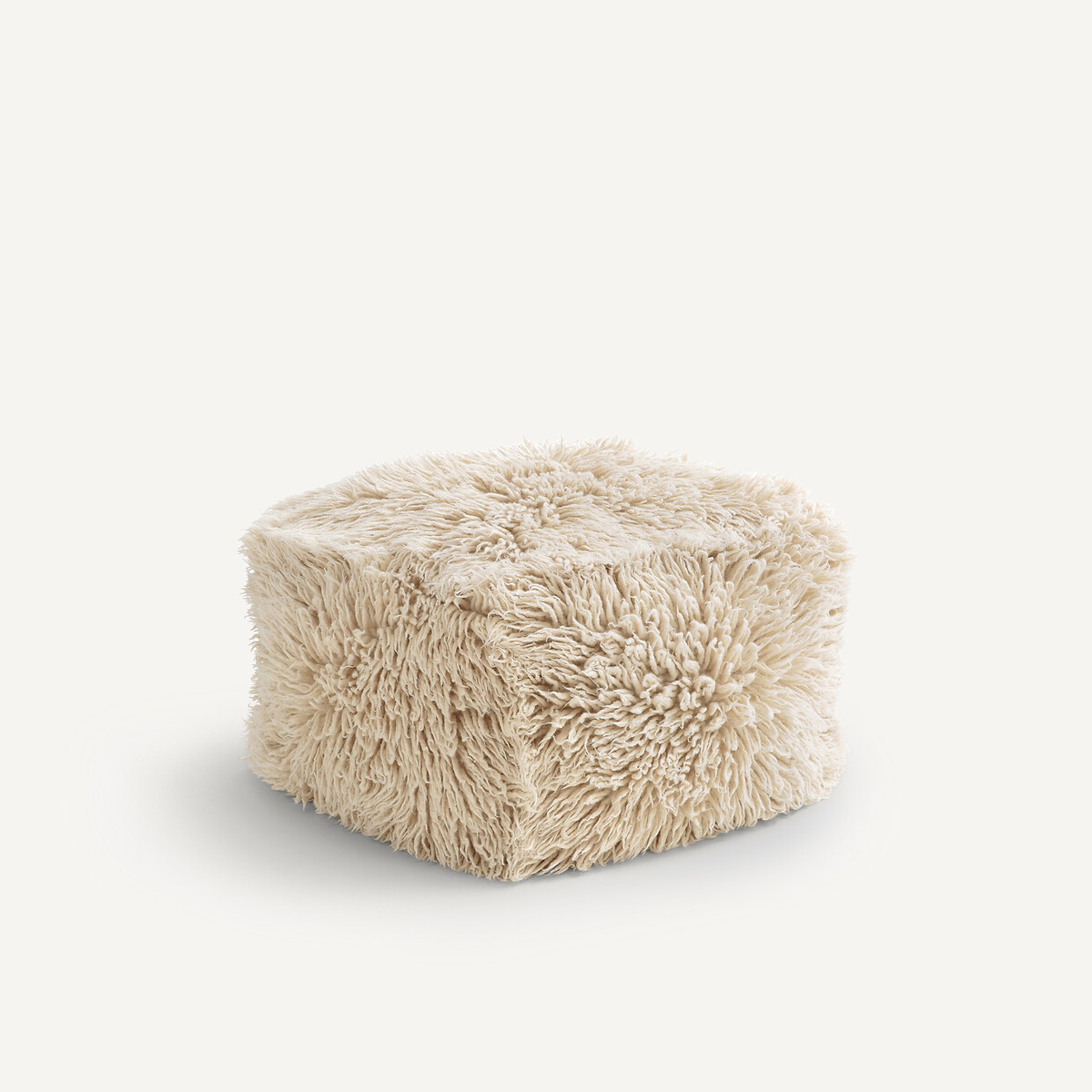 Пуф из шерсти