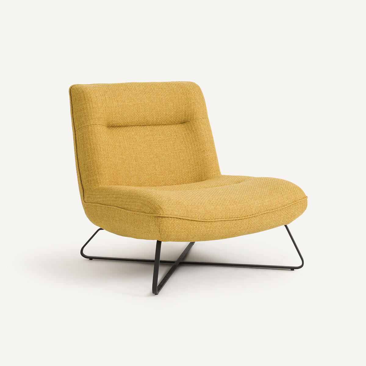 Кресло в обивке из текстурированной полипропиленовой ткани