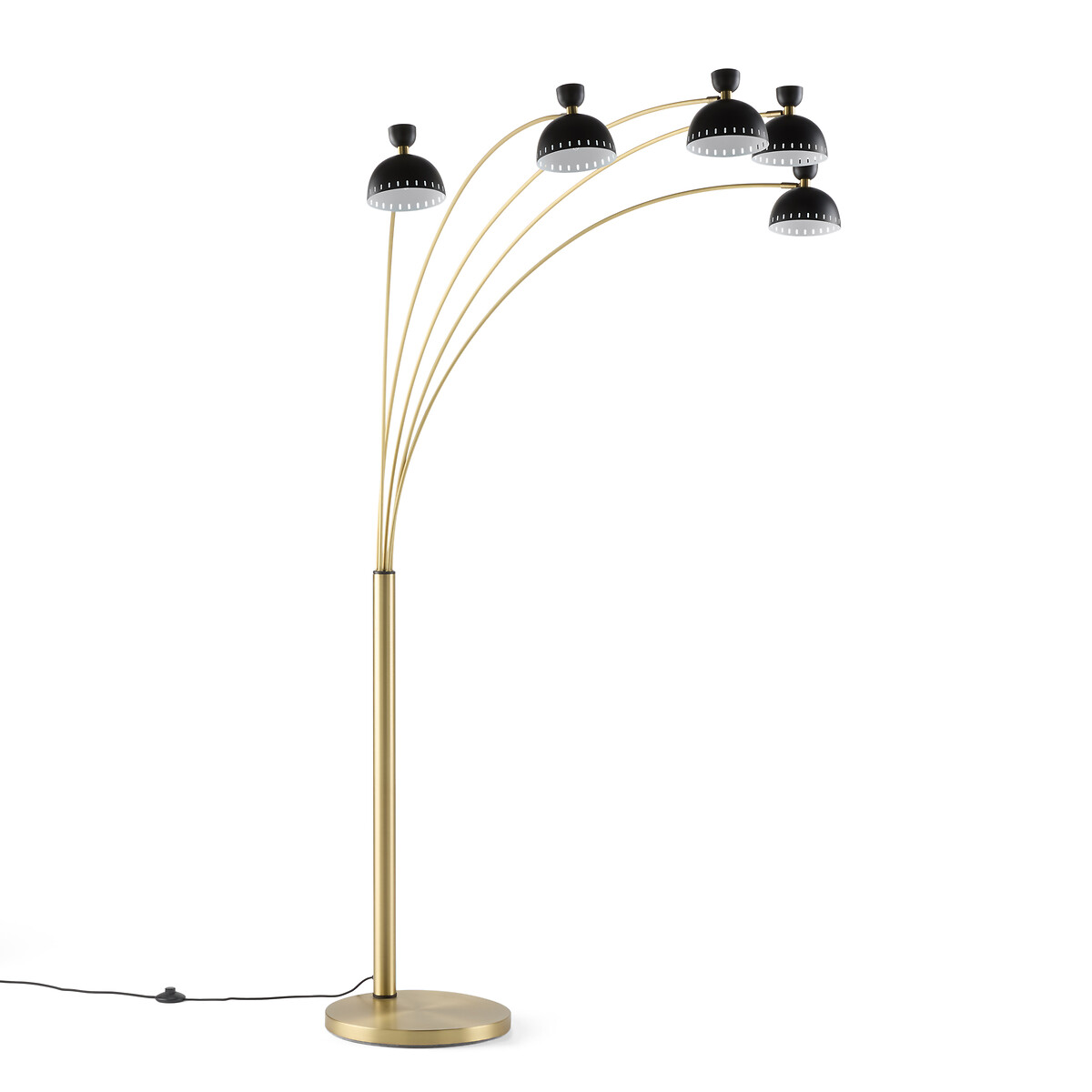 Светильник в форме арки из металла