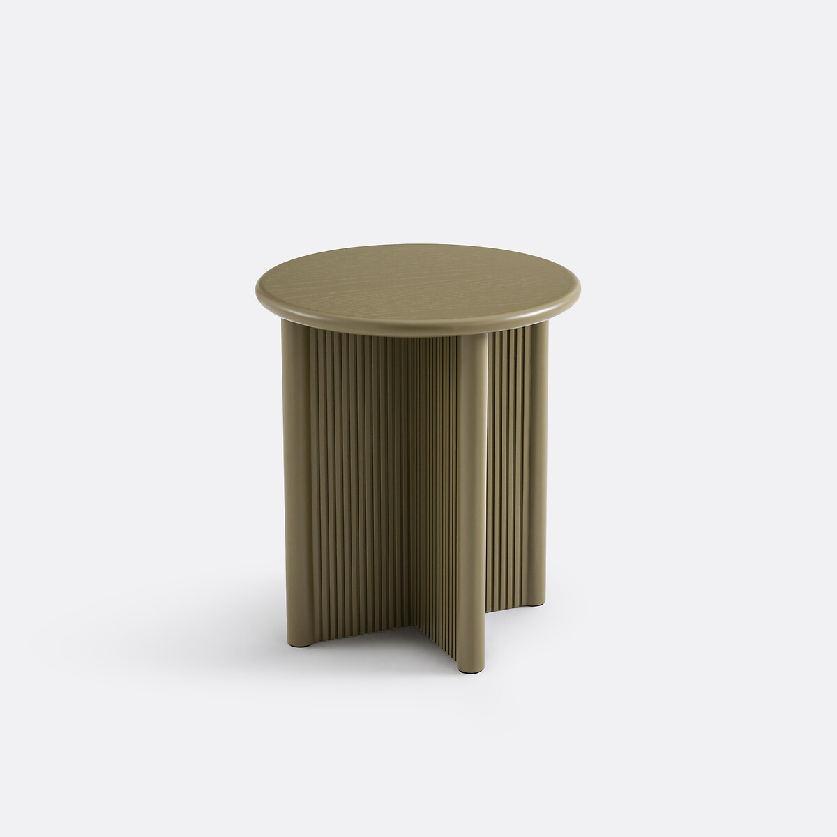 Приставной столик из шпона акации