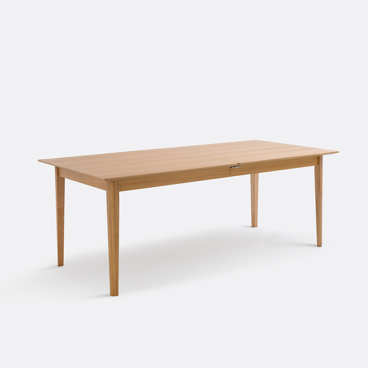 Раздвижной стол из дубового шпона на 8-14 персон