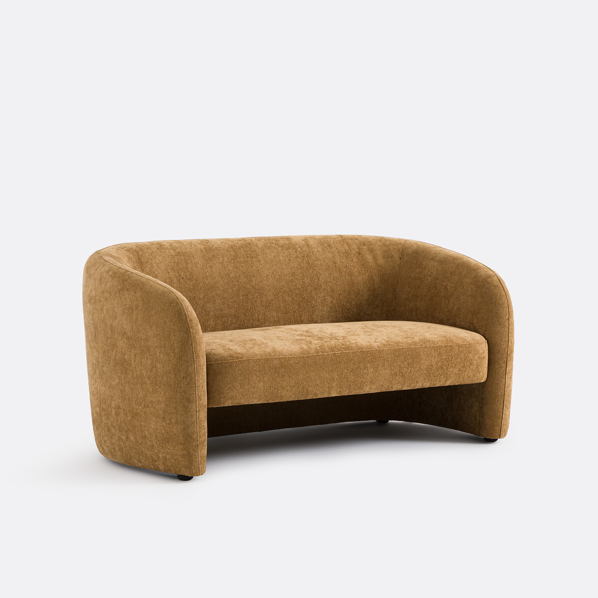 2-местный диван в обивке из шенилла(бронзовый)