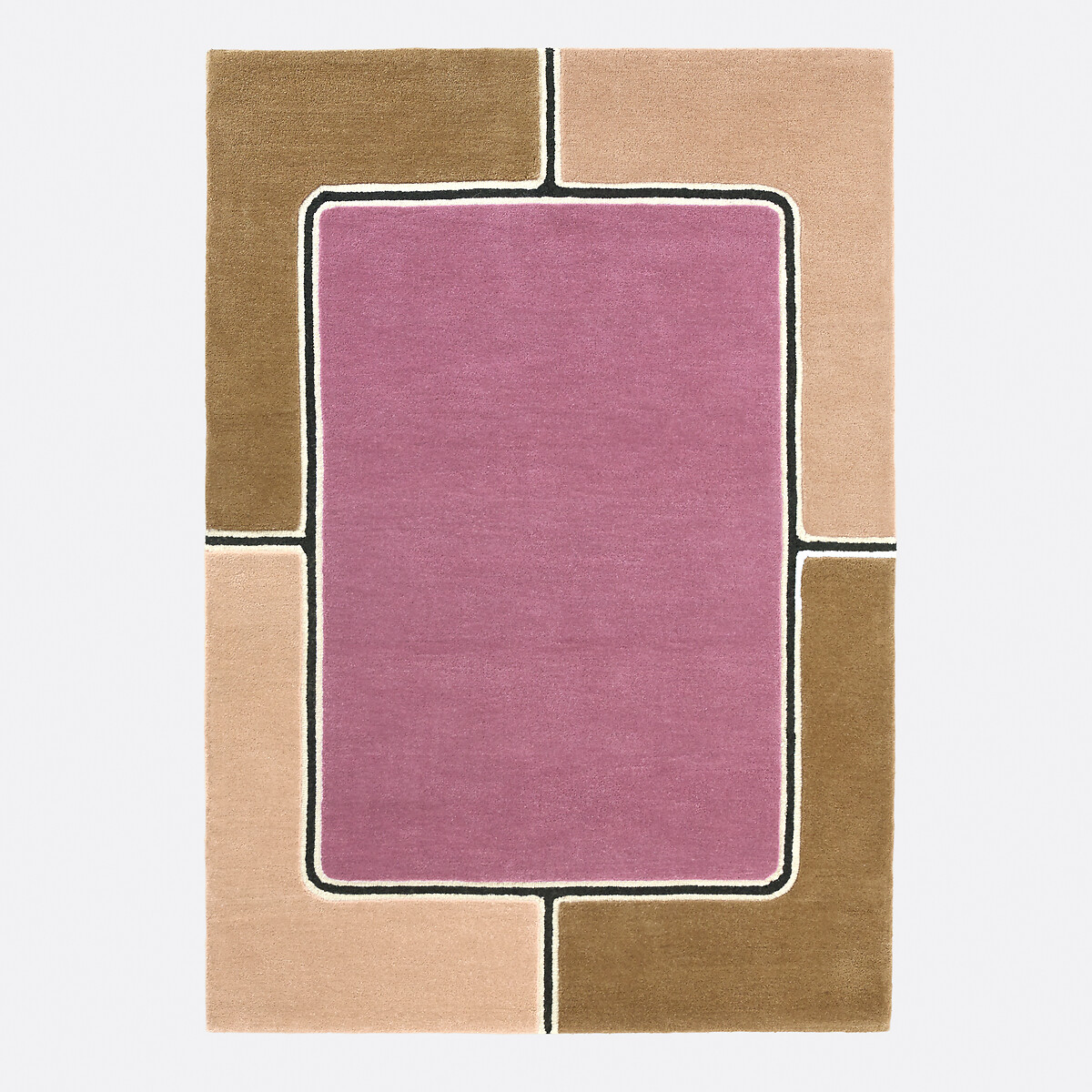 Шерстяной ковер(разноцветный)