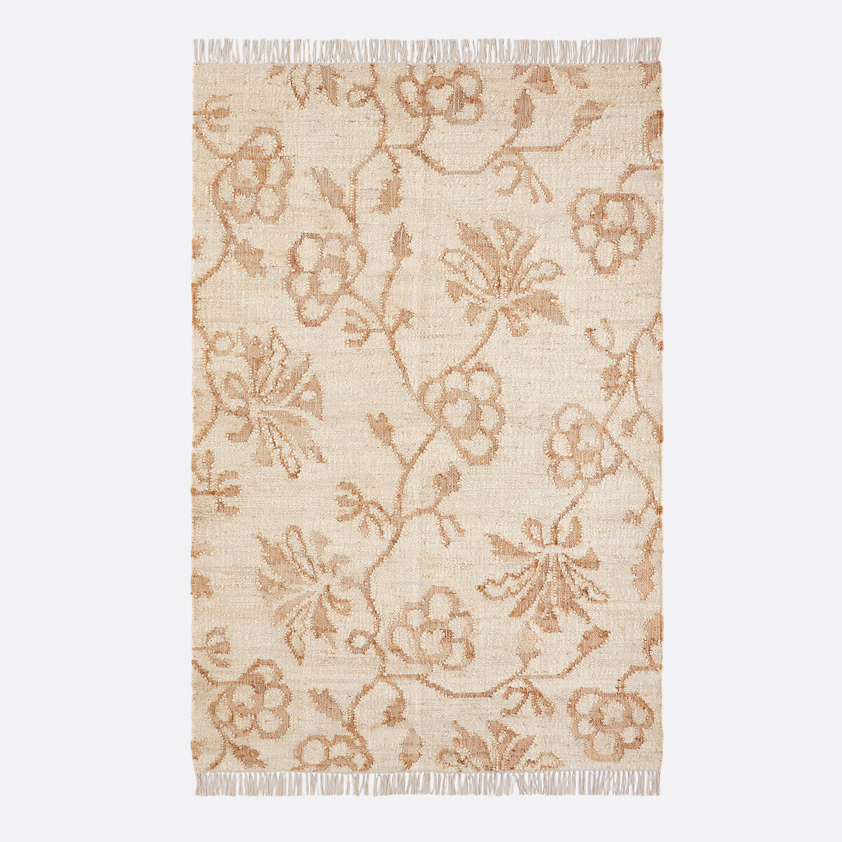 Джутовый ковер (экрю/натуральный)