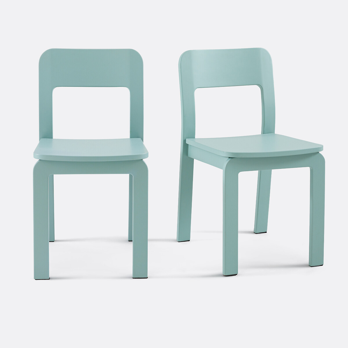 Комплект из 2 стульев из массива березы с тонировкой