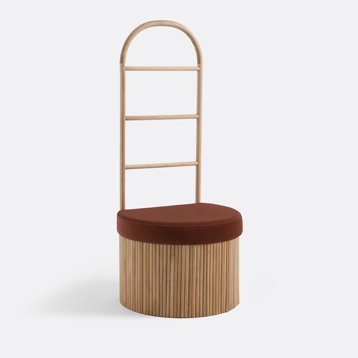 Вешалка-стеллаж с ящиком для хранения