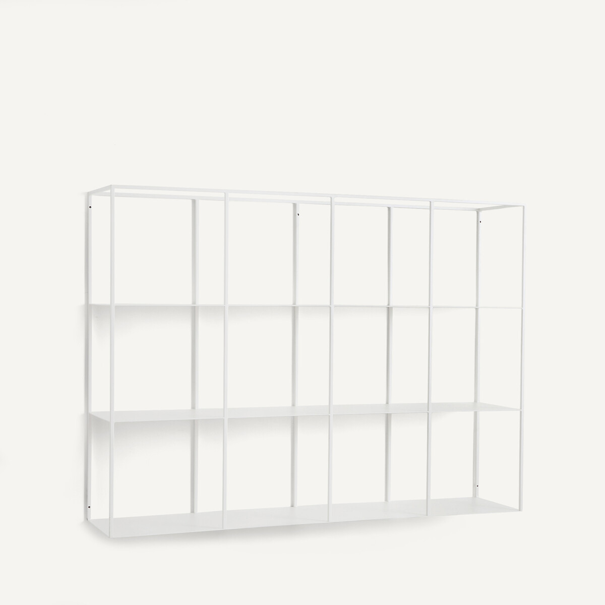 Настенный книжный шкаф из стали, высота 100,6 см