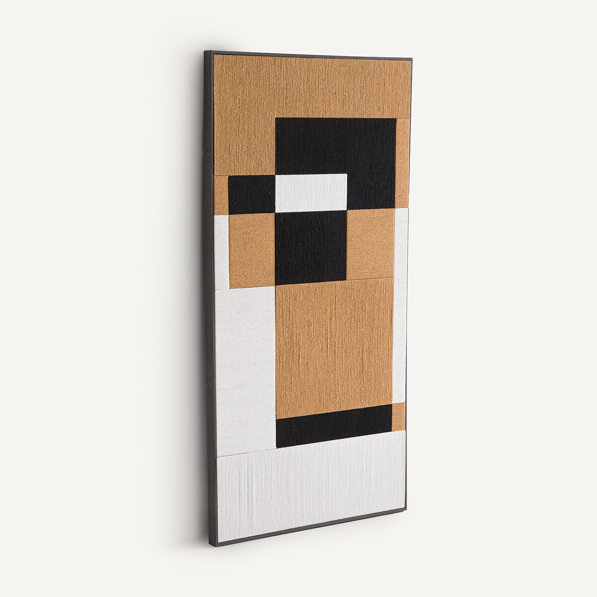 Картина из хлопковых нитей ручного ткачества