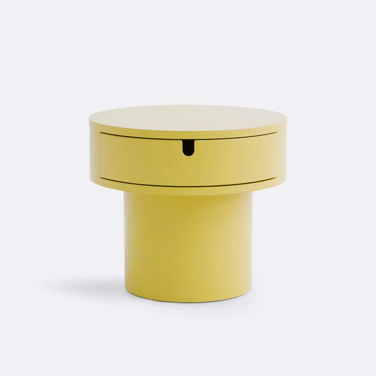 Лакированная прикроватная тумба с 1 ящиком