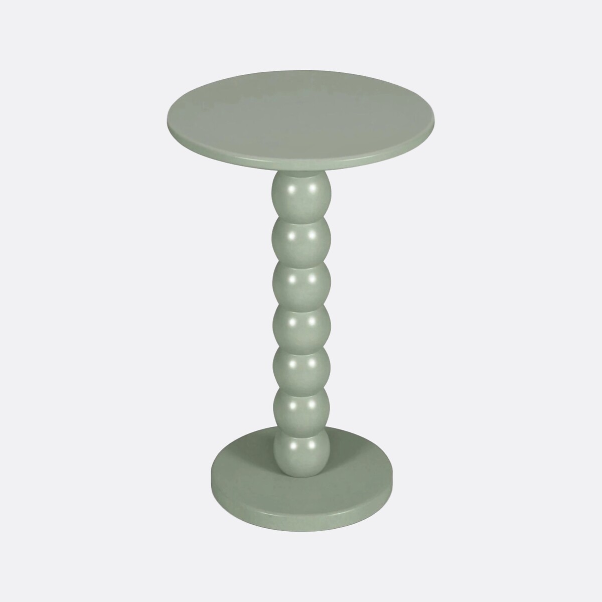 Журнальный столик из массива березы с фигурной ножкой