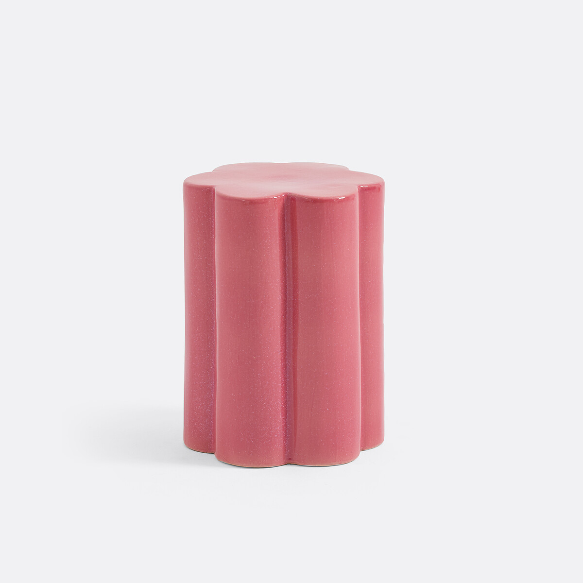 Стол журнальный и прикроватная тумбочка в форме цветка из керамики