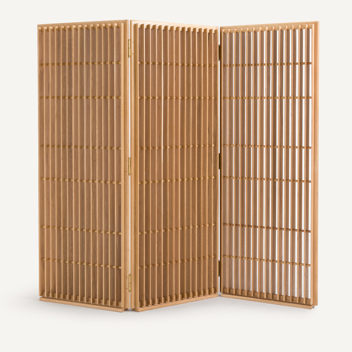 Ажурная ширма из массива дуба, 3 складные панели