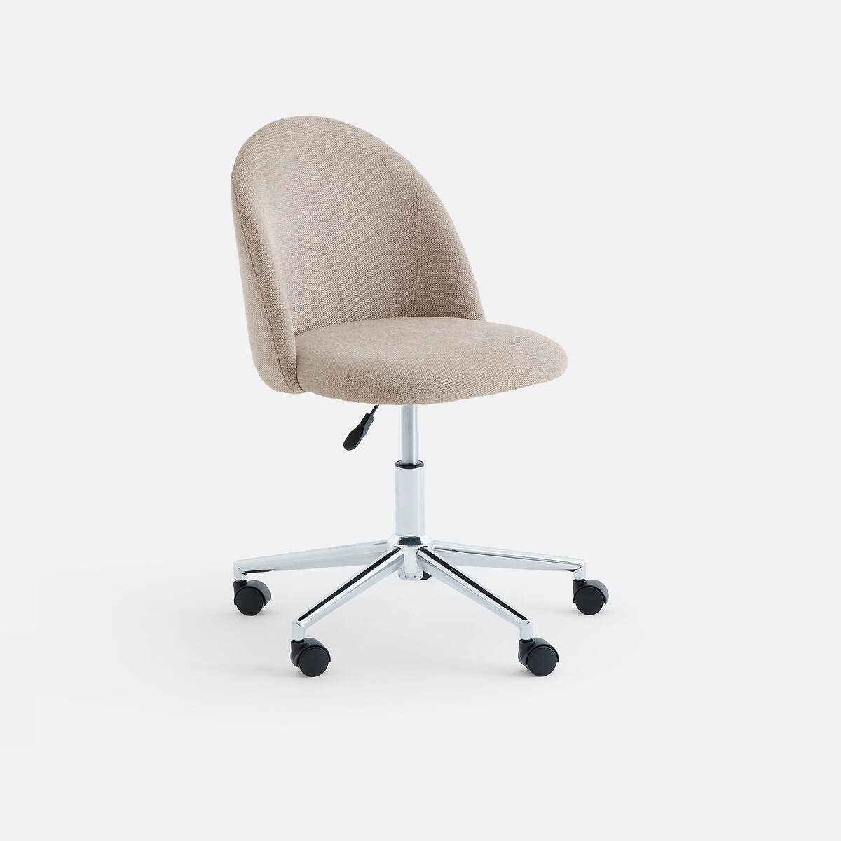 Офисное кресло на колесиках, фактурная ткань