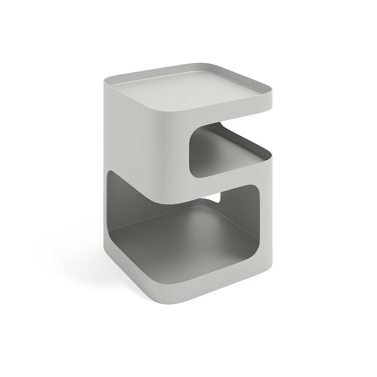 Тумба из металла (жемчужно-серый)