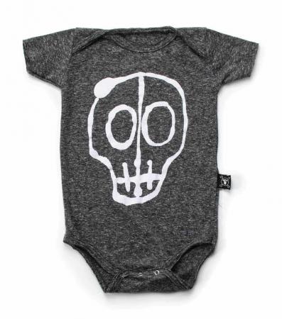 Боді NUNUNU "SKULL MASK", сірий