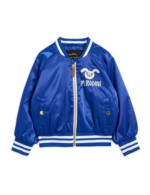 Бомбер MINI RODINI "RABBIT", синій