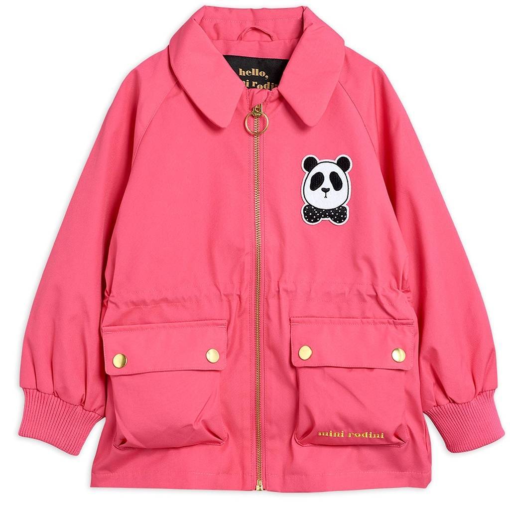 Куртка MINI RODINI "PANDA", рожевий