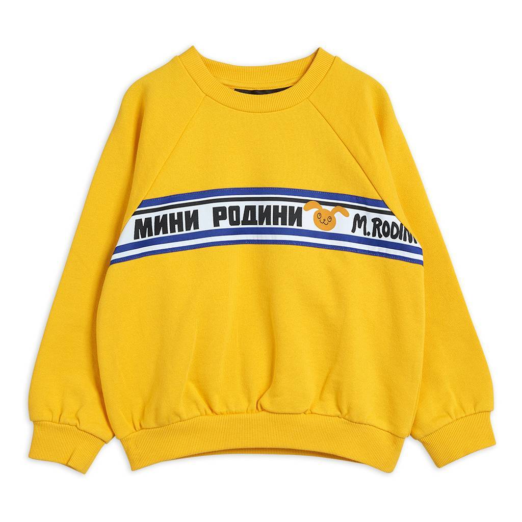 Світшот MINI RODINI "MINI RODINI", жовтий