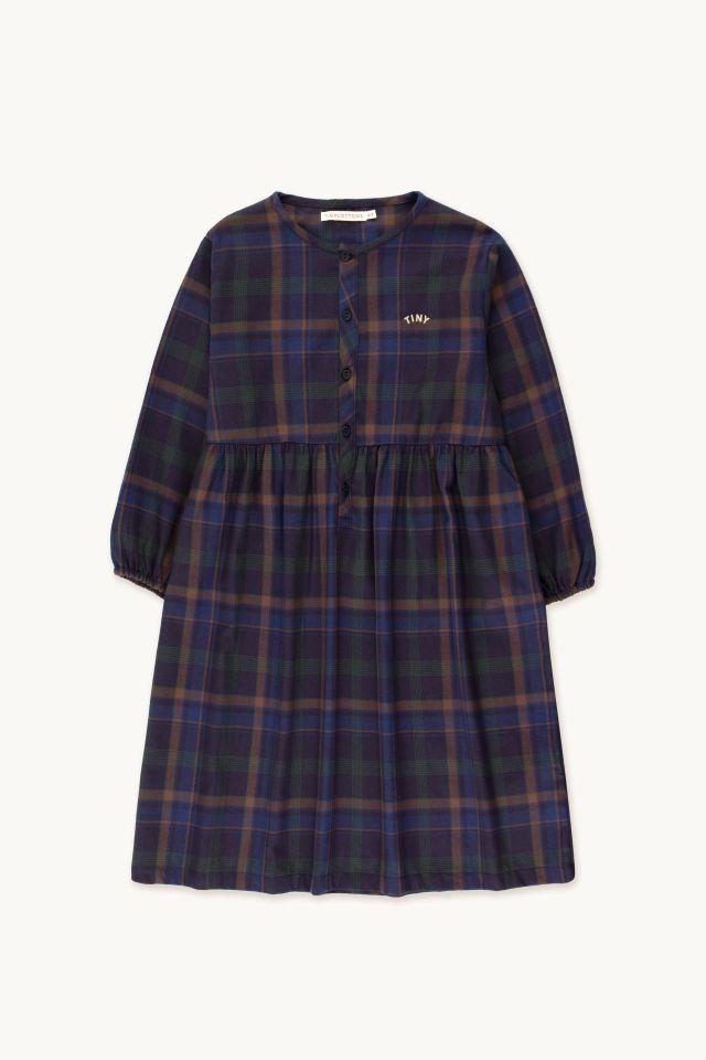 Сукня Tinycottons "TINY CHECK", синій