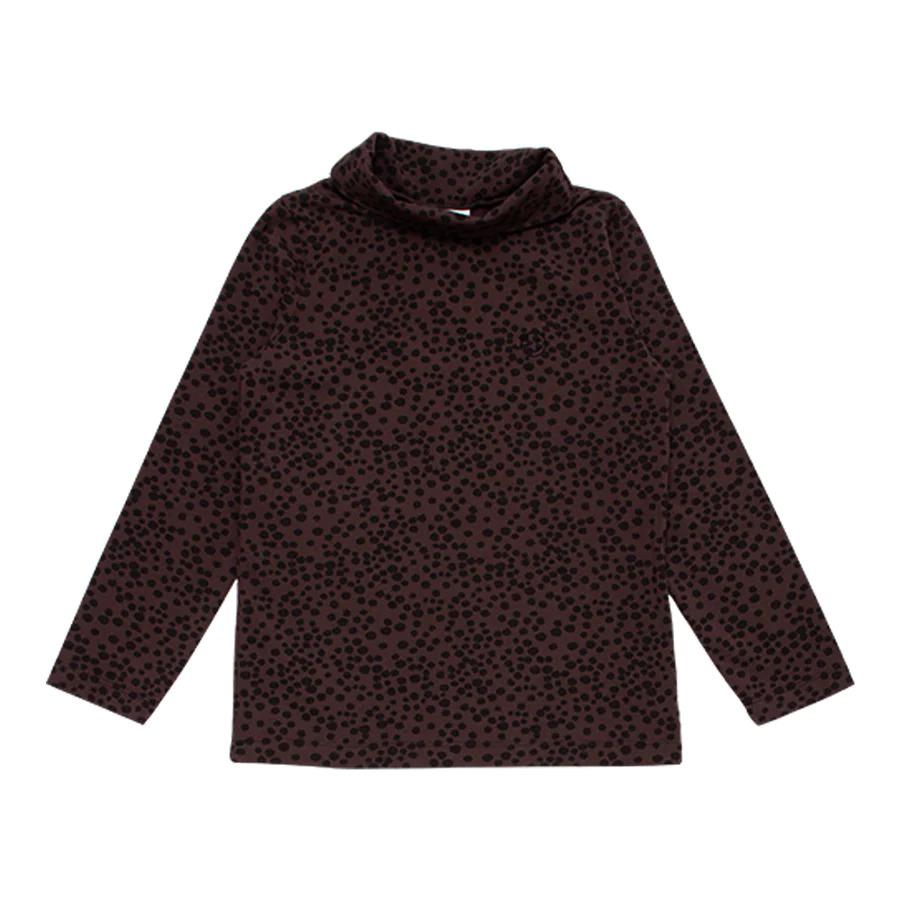 Лонгслив Wynken "Luna", темно-коричневий