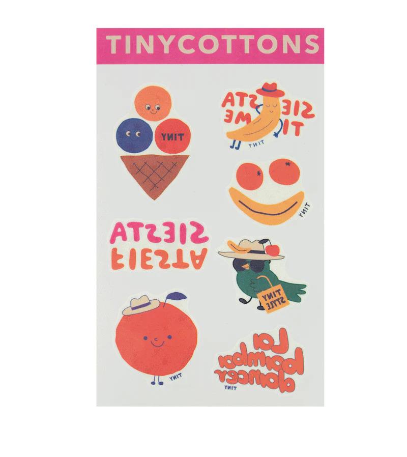 Татуювання Tinycottons "PARAISO", рожевий