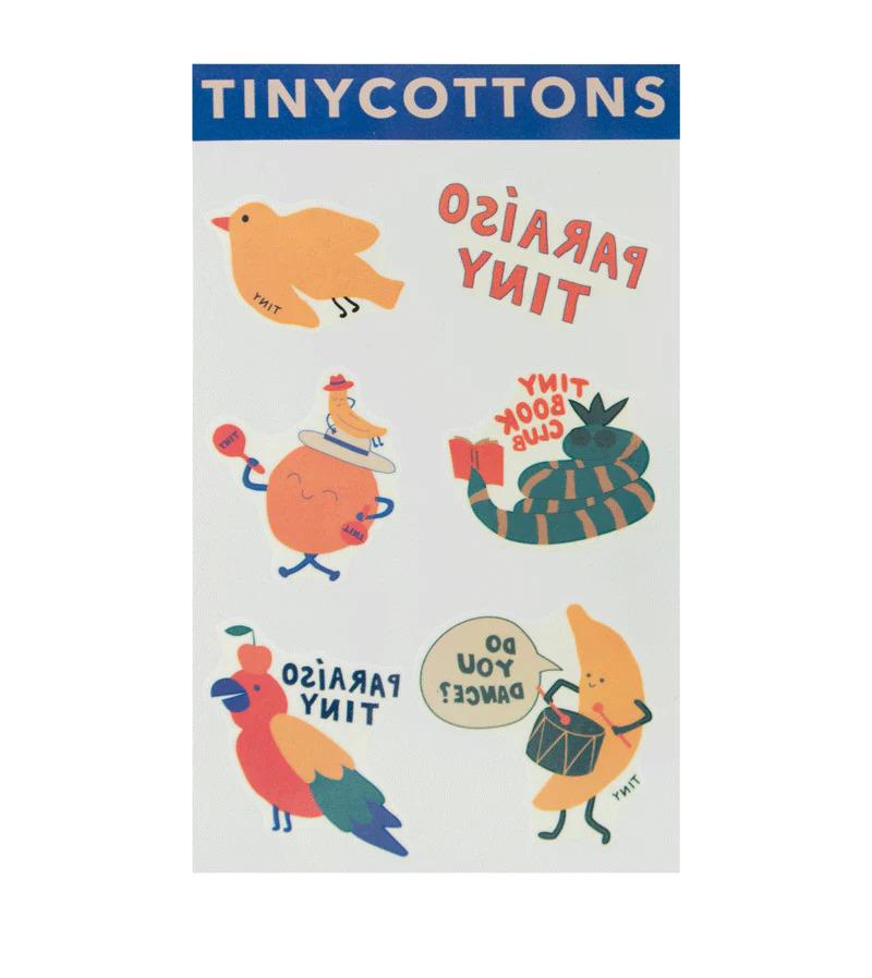 Татуювання Tinycottons "PARAISO", синій