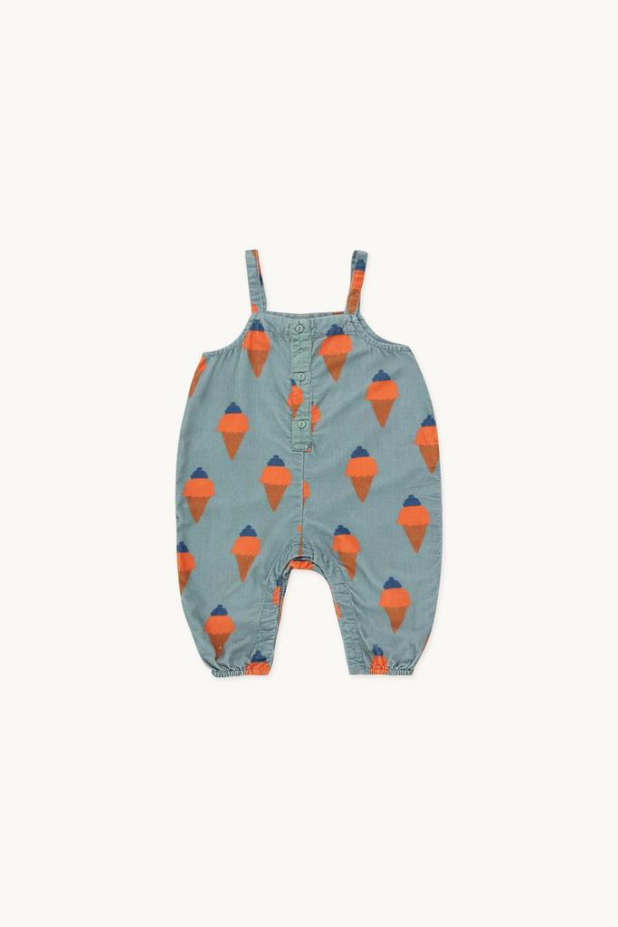 Комбінезон Tinycottons “ICE CREAM", блакитний