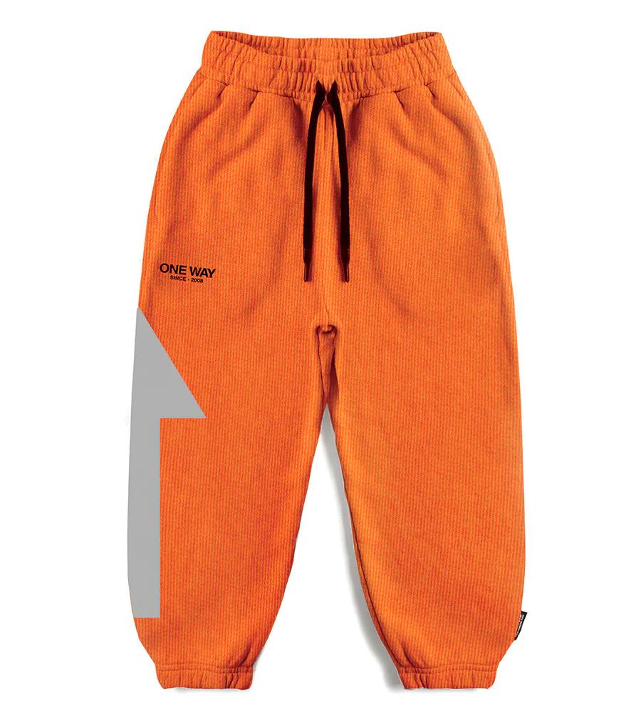 Штани NUNUNU "ONE WAY", помаранчевий