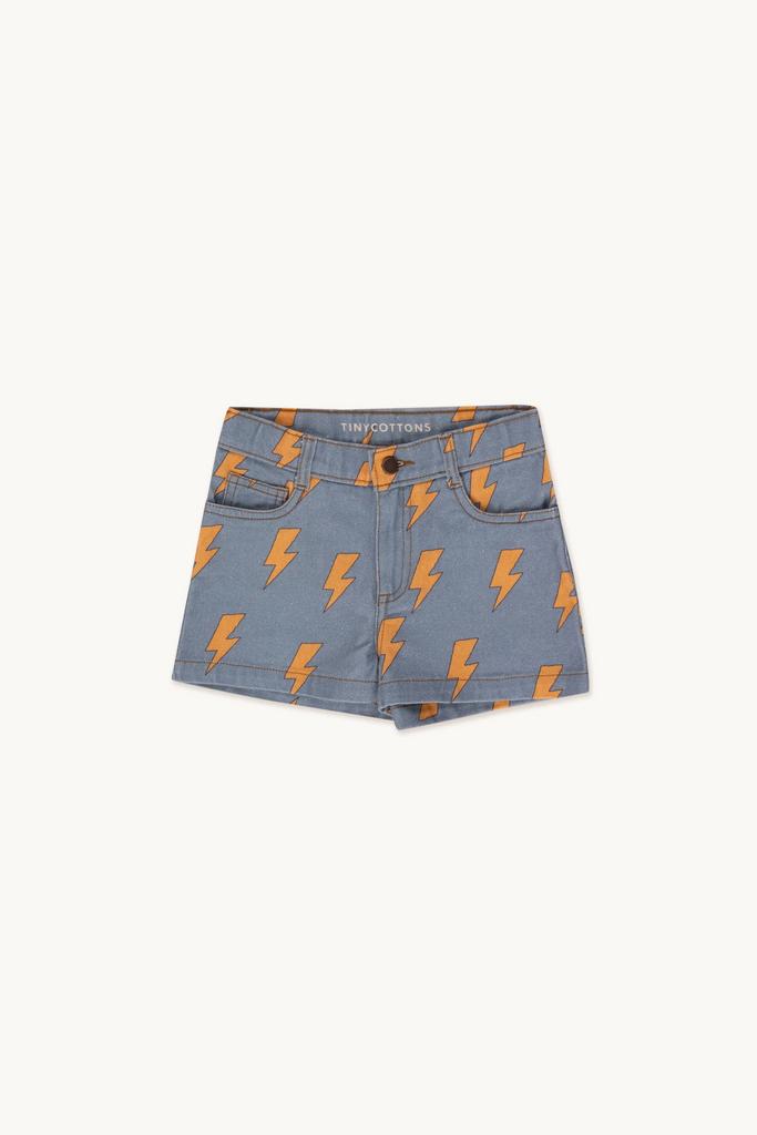 Шорти Tinycottons "LIGHTNING SHORT", блакитний