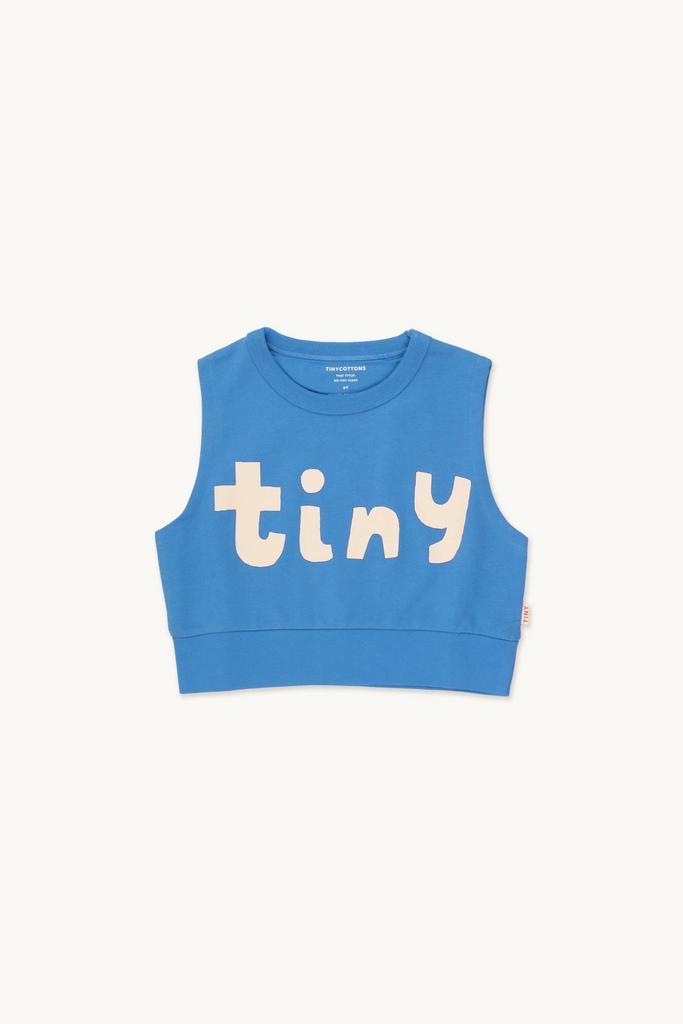 Топ Tinycottons "TINY", блакитний